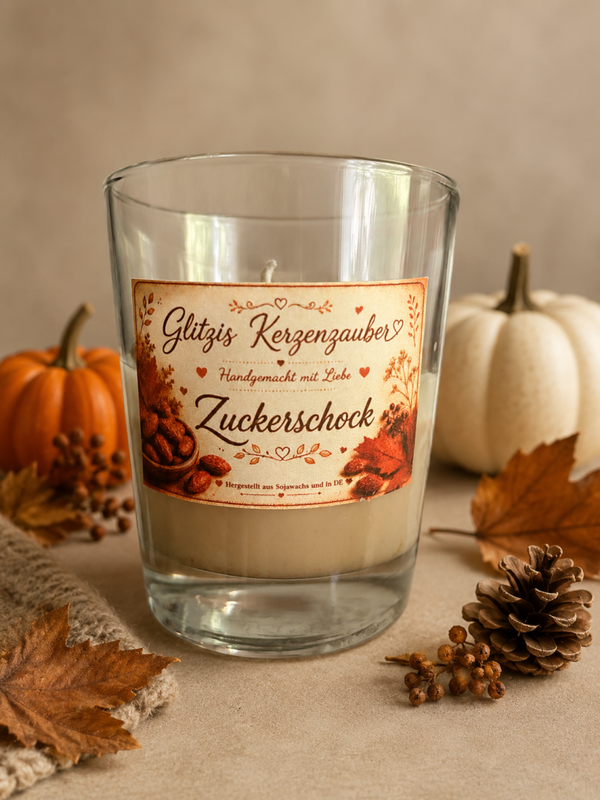 Zuckerschock Kerze