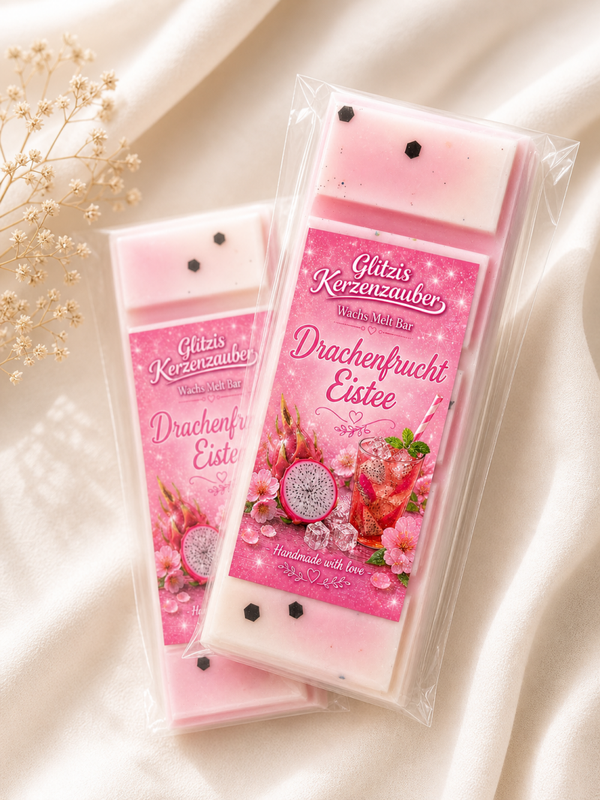 Drachenfrucht Eistee Wachs Melts