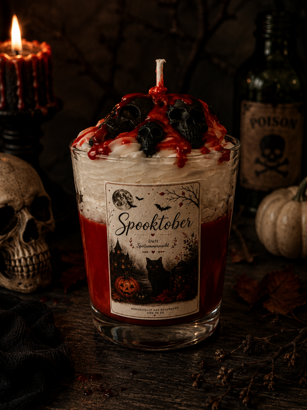 Spooktober Kerze