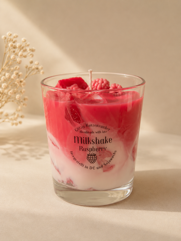 Milkshake Raspberry Candle