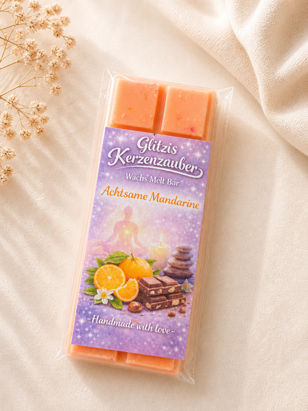 Achtsame Mandarine Wachs Melts