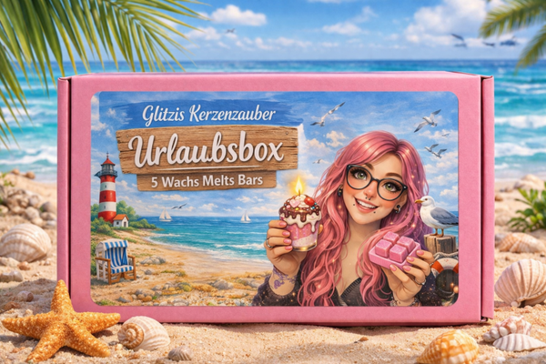 Glitzis Urlaubsbox Limited Wachs Melts