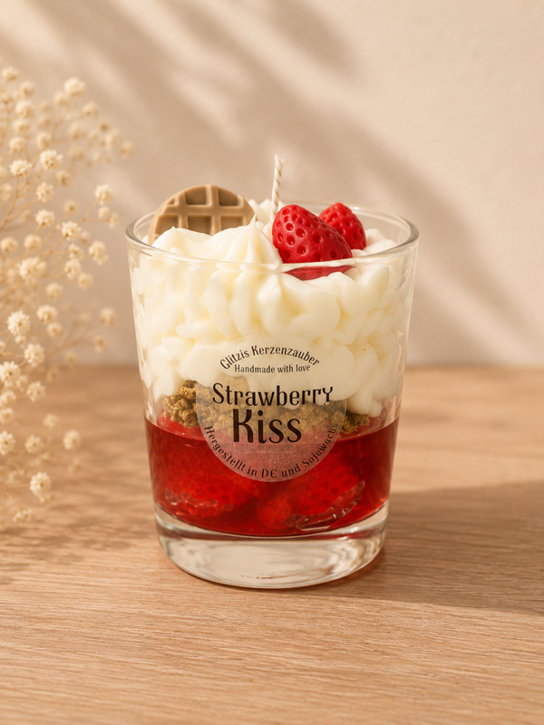 Strawberry Kiss Candle
