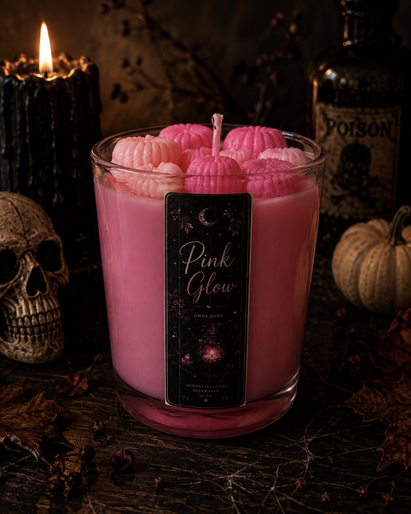 Pink Glow Kerze