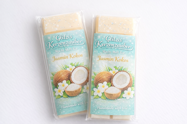 Jasmin Kokusnuss Wachs Melts