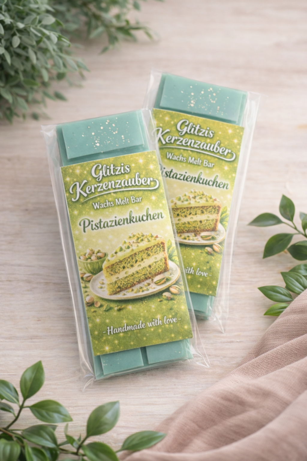 Pistazien Kuchen Wachs Melts