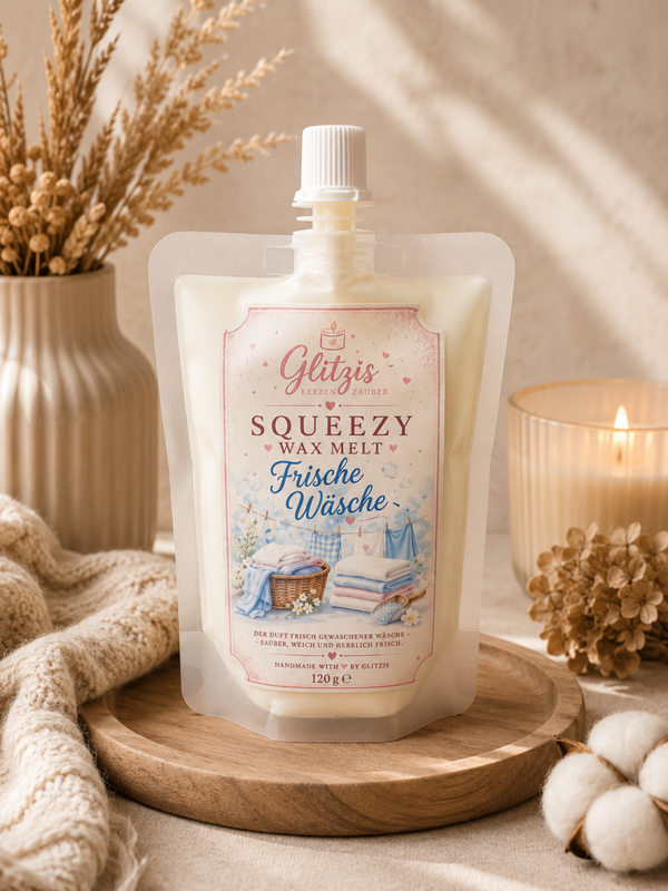 Frische Wäsche Wachs Sqeezy