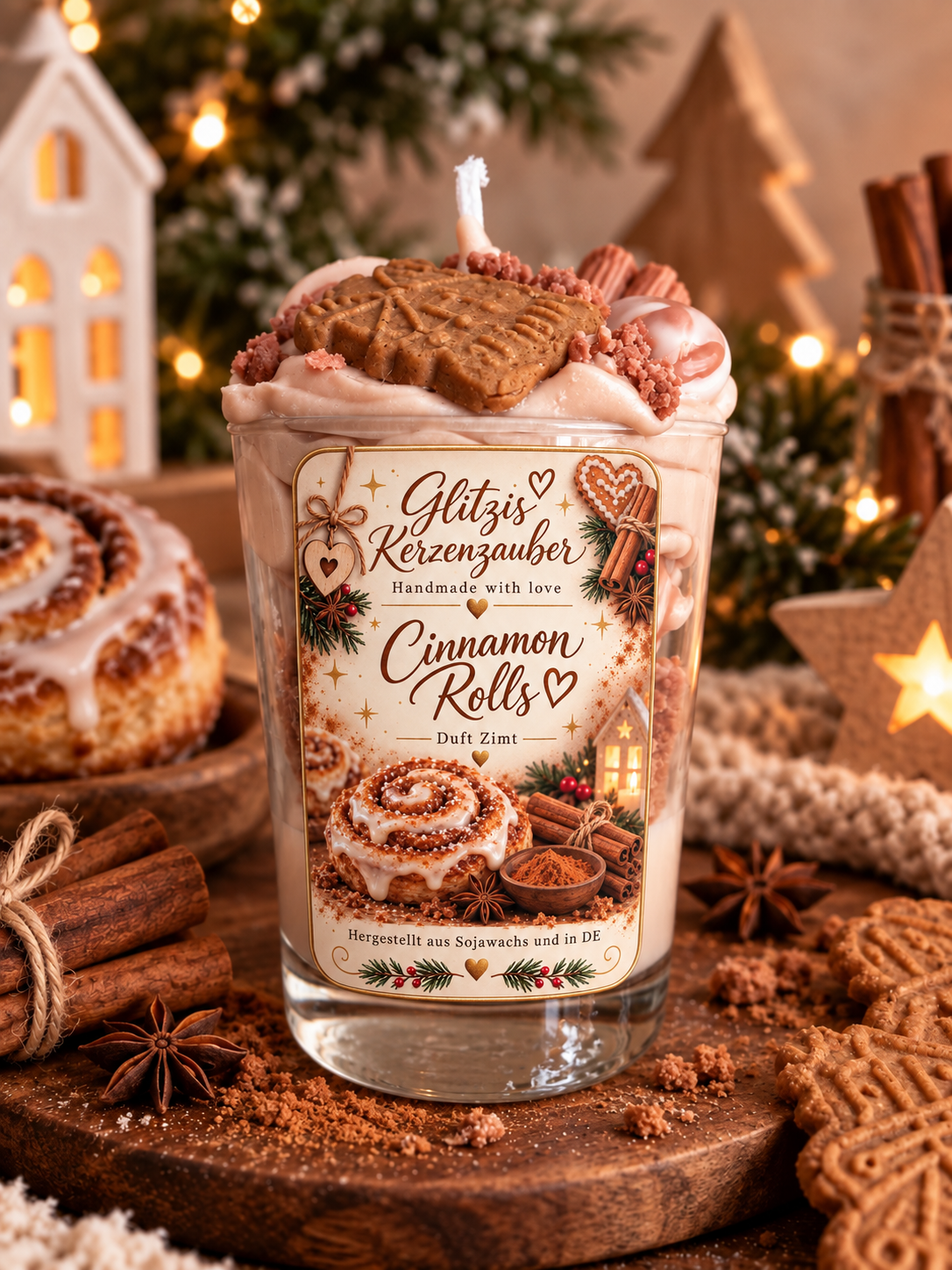 Cinnamon Rolls Candle
