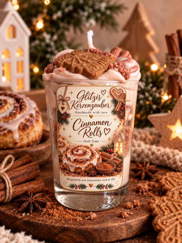 Cinnamon Rolls Candle