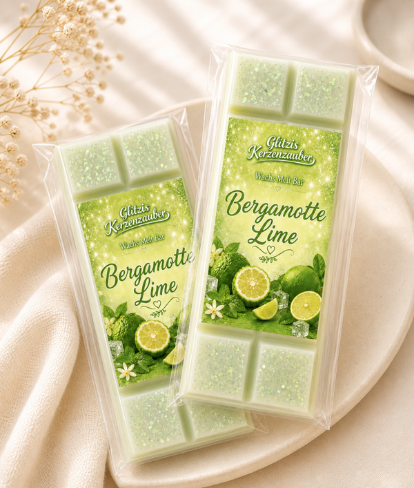 Bergamotte Lime Spa Wachs Melts
