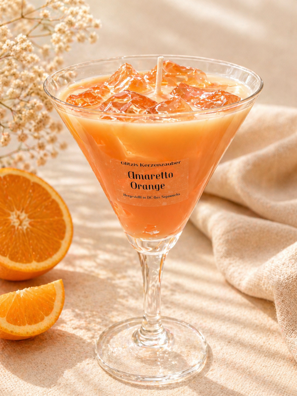 Amaretto Orange Cocktail Candle