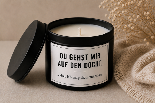 Spruchkerze Docht