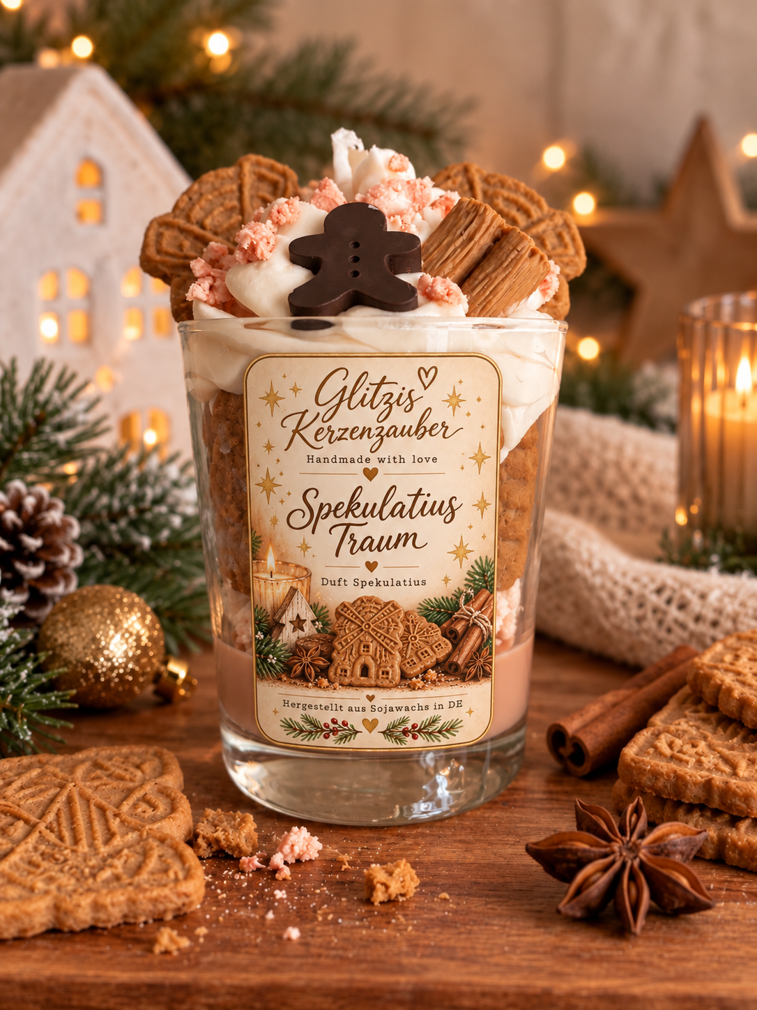 Spekulatius Traum Candle