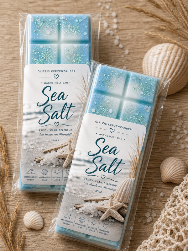 Sea Salt Wachs Melts (Urlaubsbox)