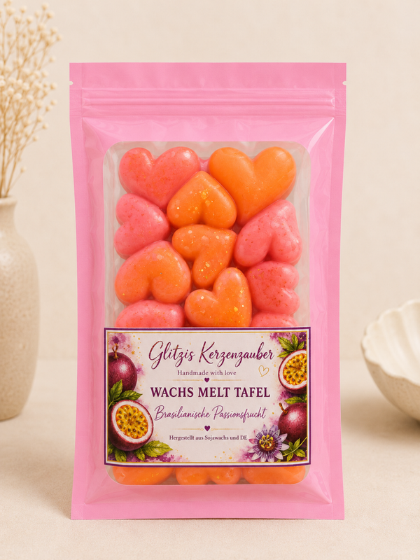 Brasilianische Passionsfrucht Wachs Melt Tafel