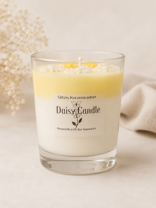 Daisy Candle