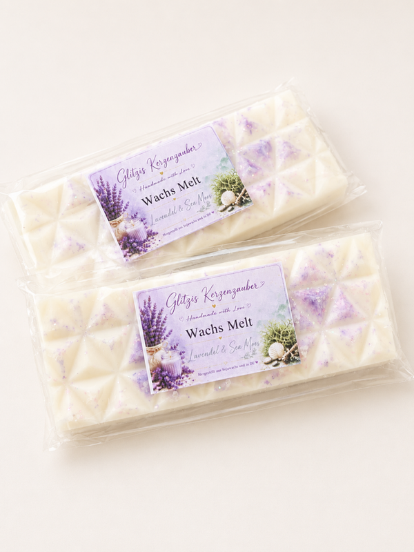 Lavender und Sea Moos Wachs Melt Abverkauf