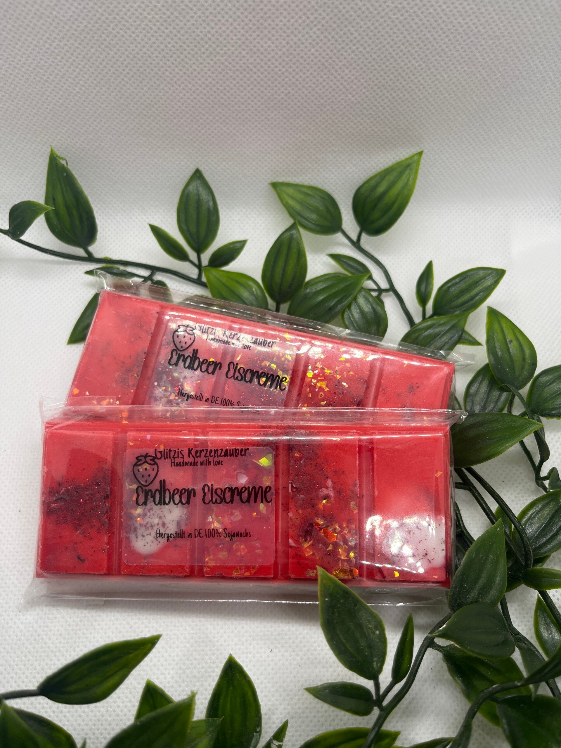 Erdbeer Eiscreme Wachs Melts