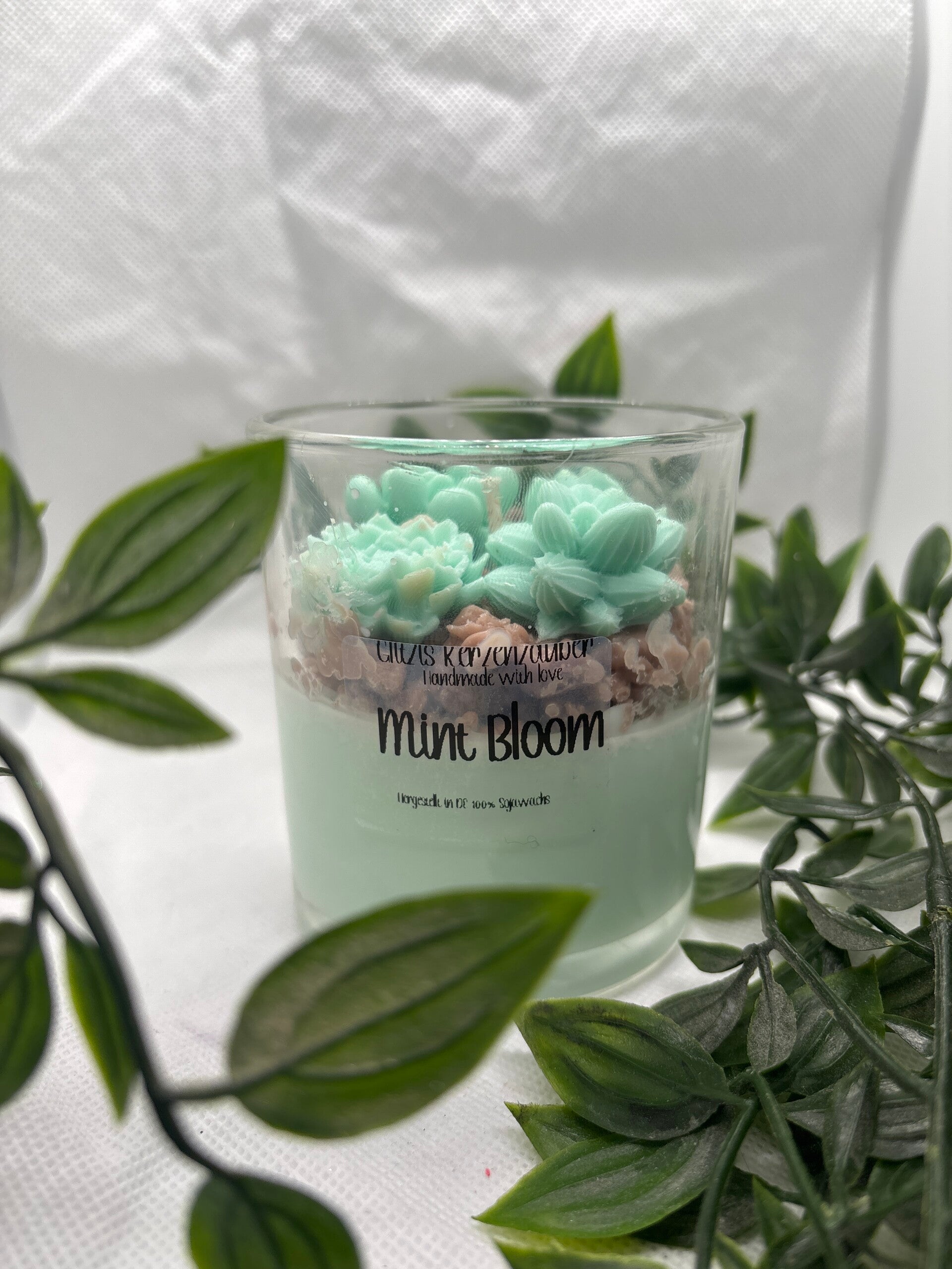 Mint Bloom Candle