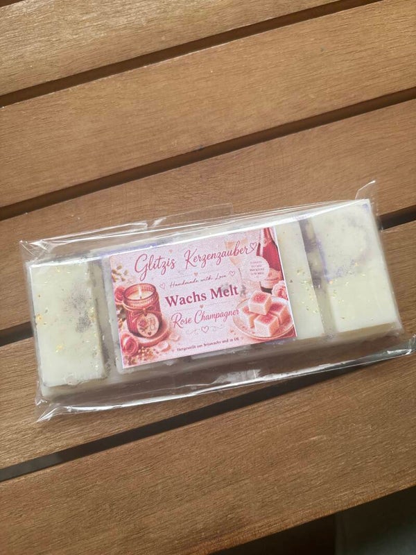 Rose Champagner Wachs Melts Ausverkauf