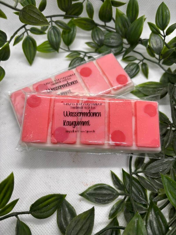 Wassermelonen Kaugummi Wachs Melt