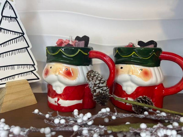 Tassen Kerze Marzipan