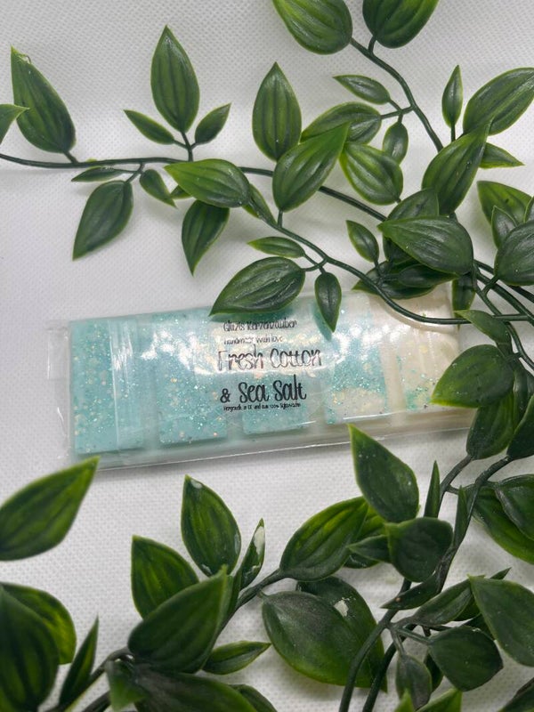 Frische Wäsche und See Salz Wachs Melt