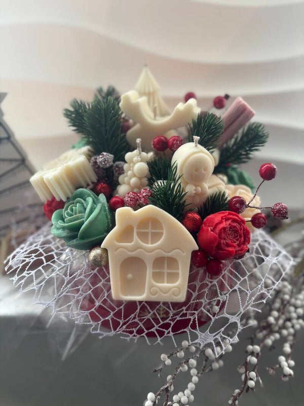 Blumenstrauß Kerzen