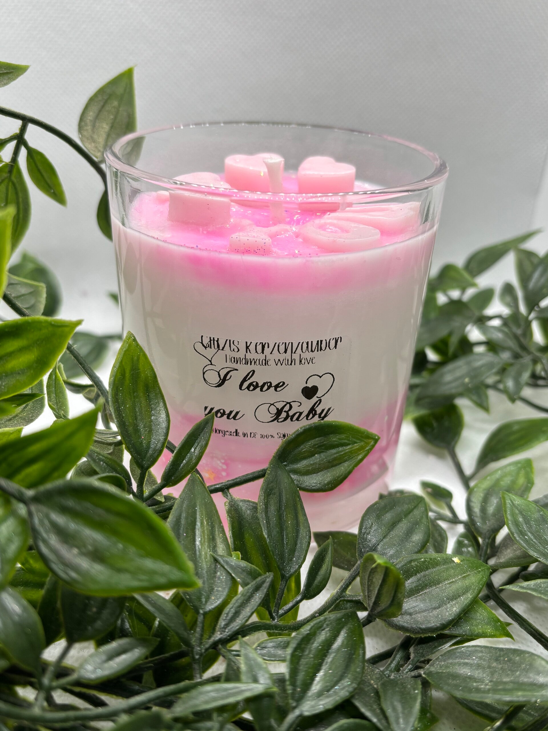 I love you Baby Candle
