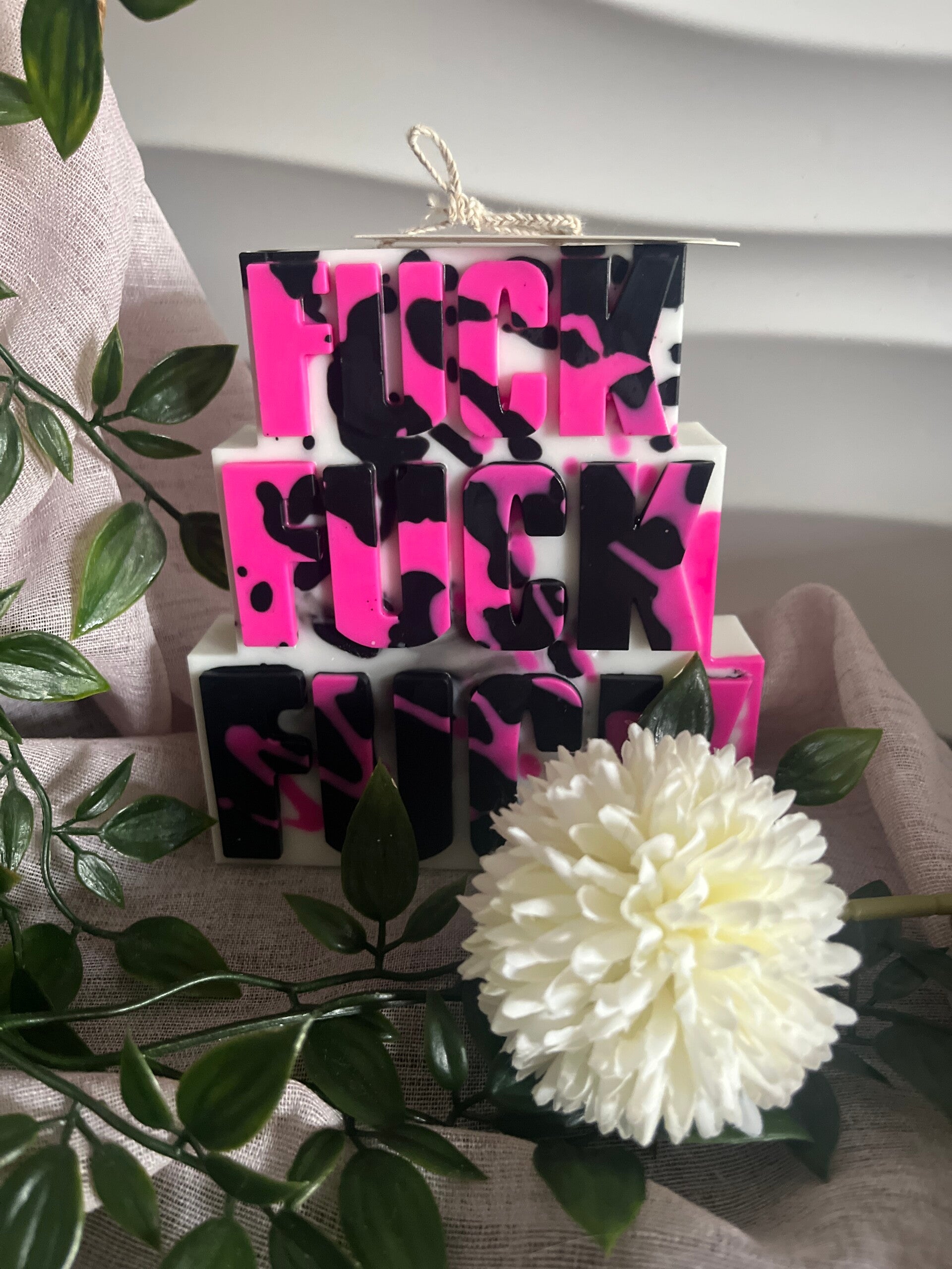 F*ck F*ck F*ck Standkerze