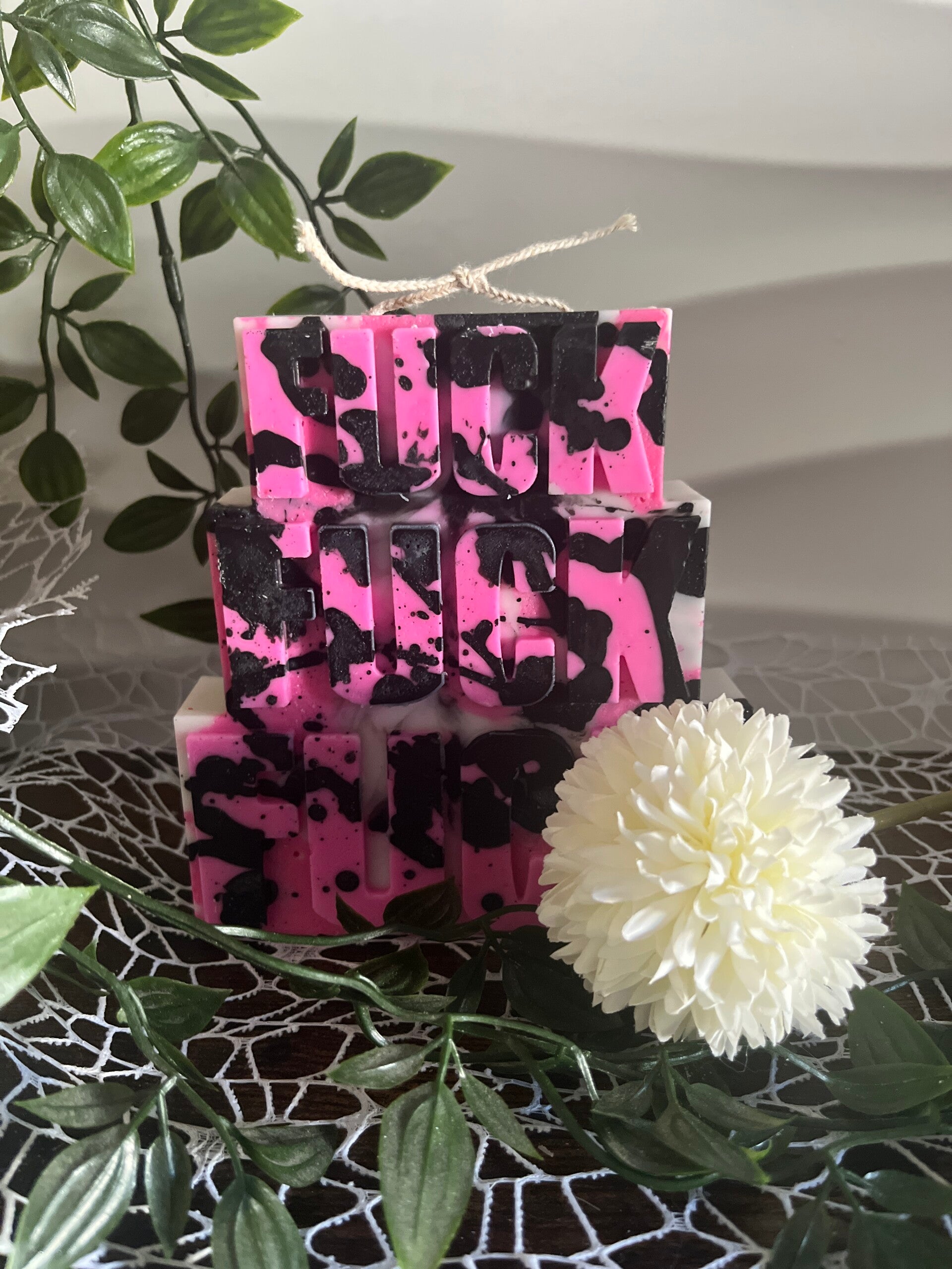 F**ck F**ck F**ck Standkerze