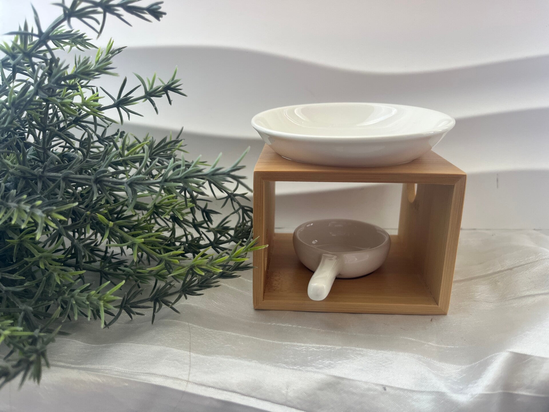 Holz Stövchen für Wachs Melts