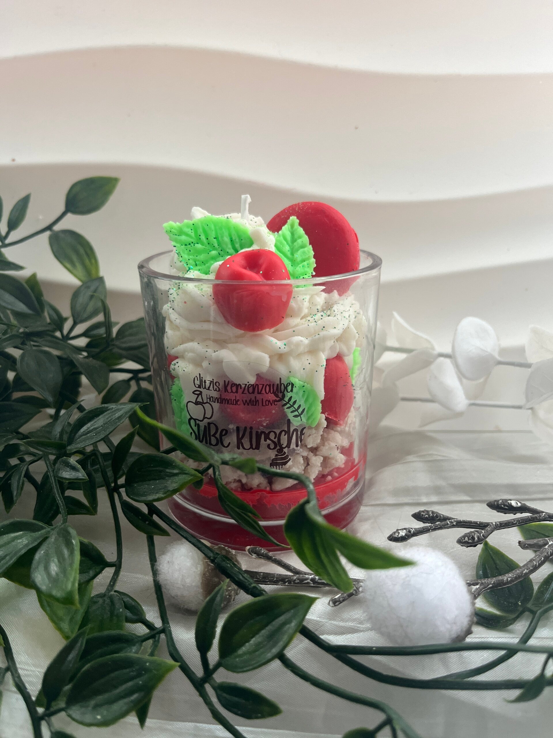 Süße Kirsche Kerze