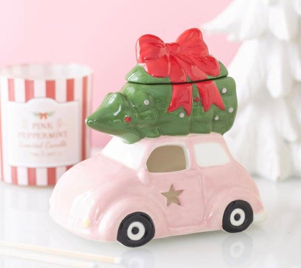 Pinkes Auto Duftlampe