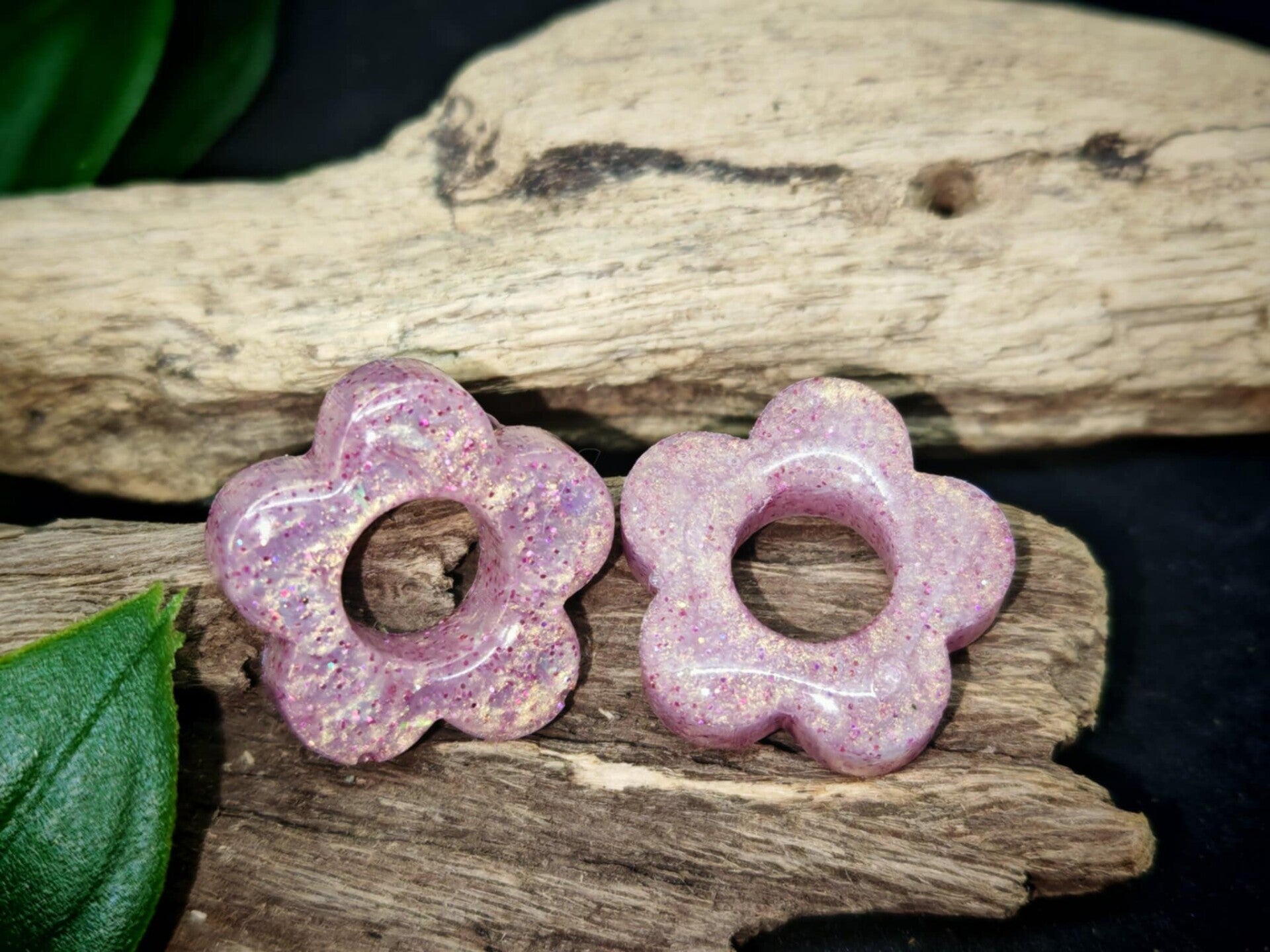 Pampilles Emma Rose clair nacrée