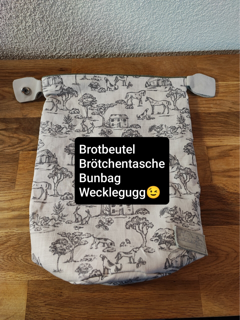 Bunbag, Brötchentüte , Brotbeutel , nachhaltige Plastiktüte