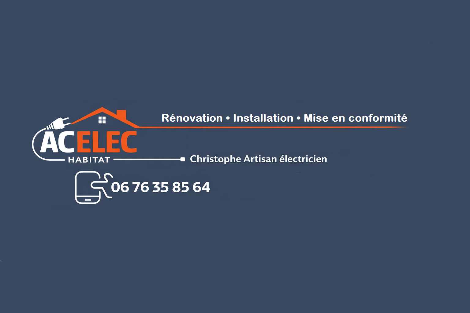 Logo AC ELEC HABITAT, artisan électricien à Belfort