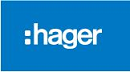 Logo Hager, fabricant de matériel électrique
