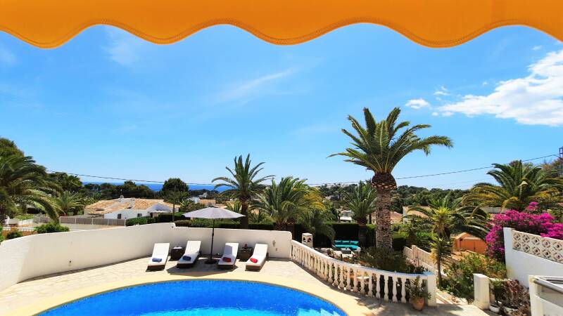 Villa Alegria Moraira zeezicht
