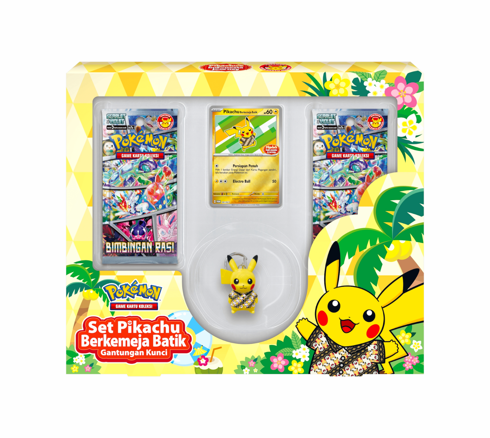 Exclusive Pikachu Berkemeja Batik Collection Box Indonesië