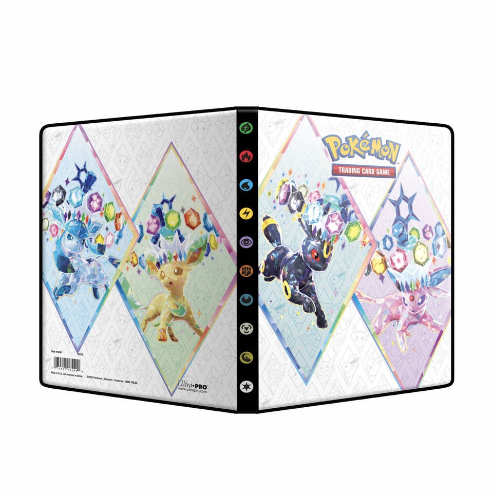 Prismatic Evolutions 4 Pocket Binder Ultra Pro