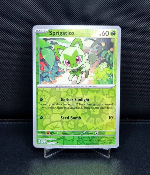 Sprigatito Reverse Holo 012/193 Paldea Evolved