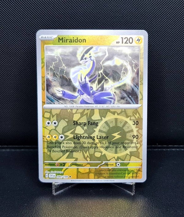 Miraidon Reverse Holo 080/198 Scarlet&Violet