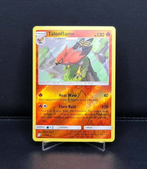 Talonflame Reverse Holo 32/236 Unified Minds 2019