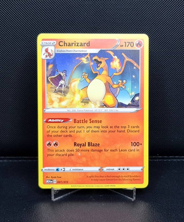 Charizard 001/015 McDonald's Dragon Discovery