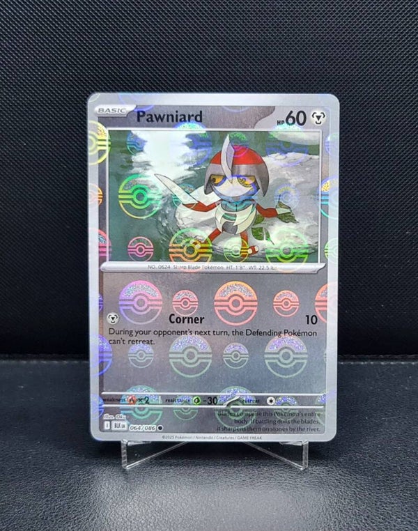 Pawniard Pokeball 064/086 Black Bolt