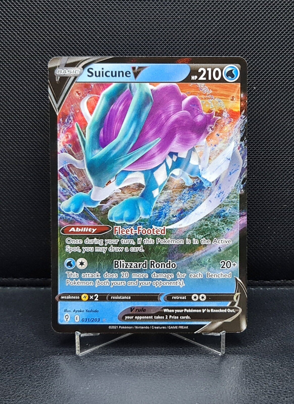 Suicune V 031/203 Evolving Skies
