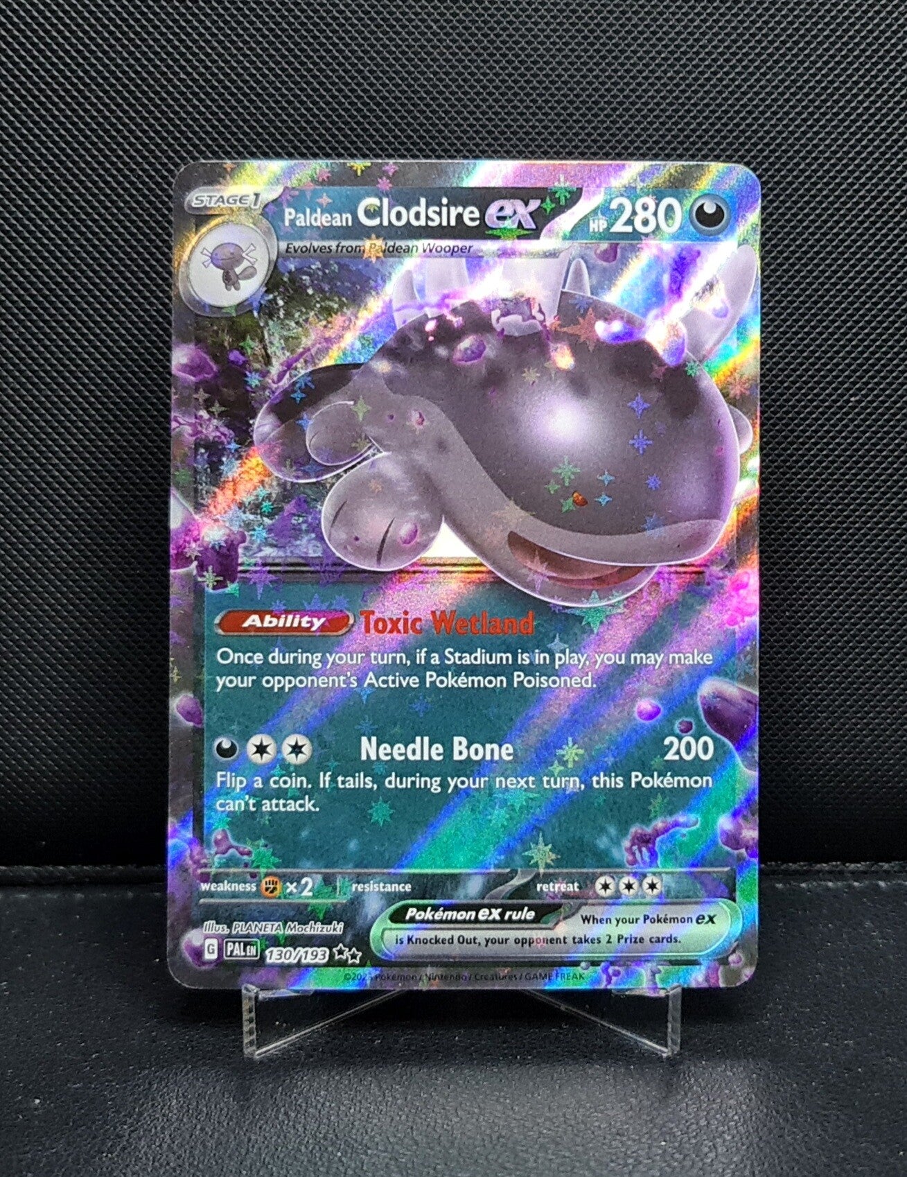 Paldean Clodsire EX 130/193 Paldea Evolved