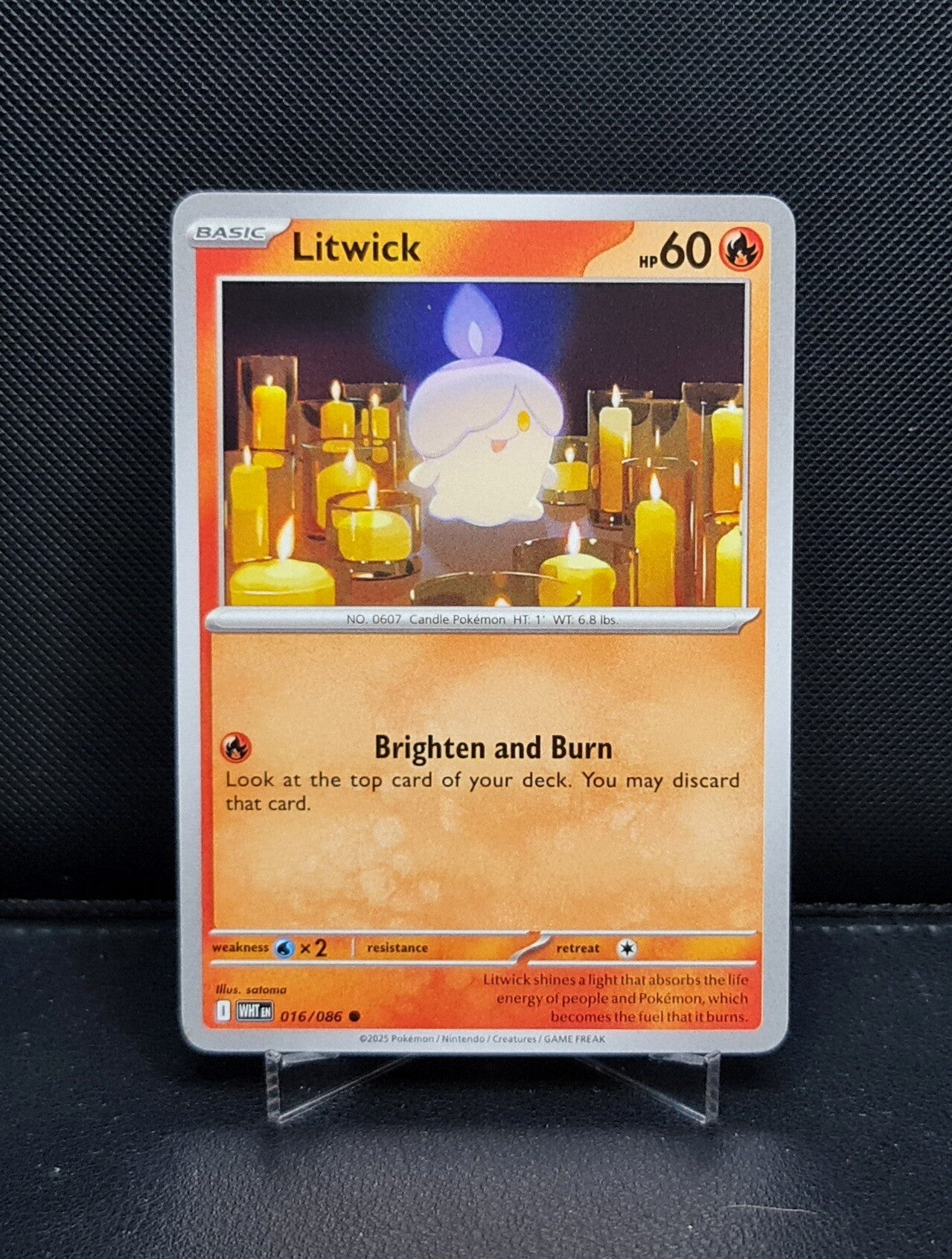 Litwick 016/086 White Flare