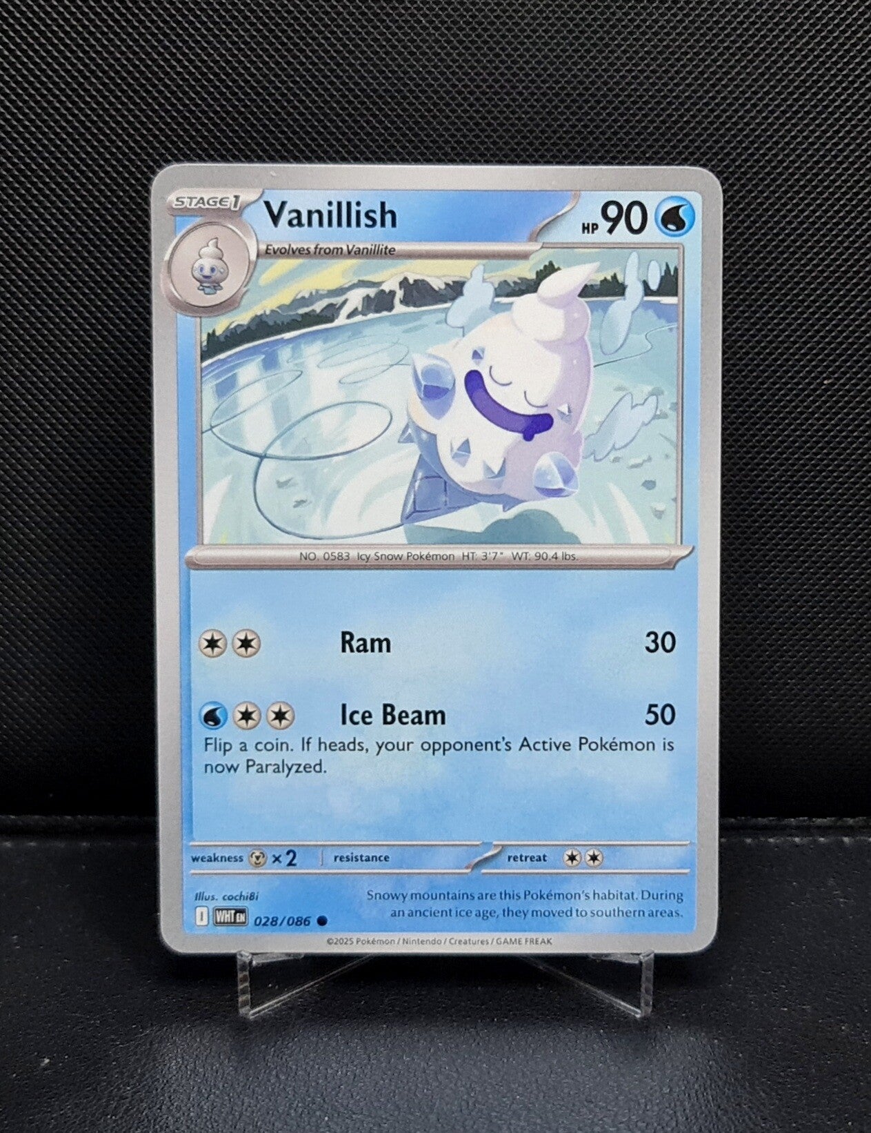 Vanillish 028/086 White Flare